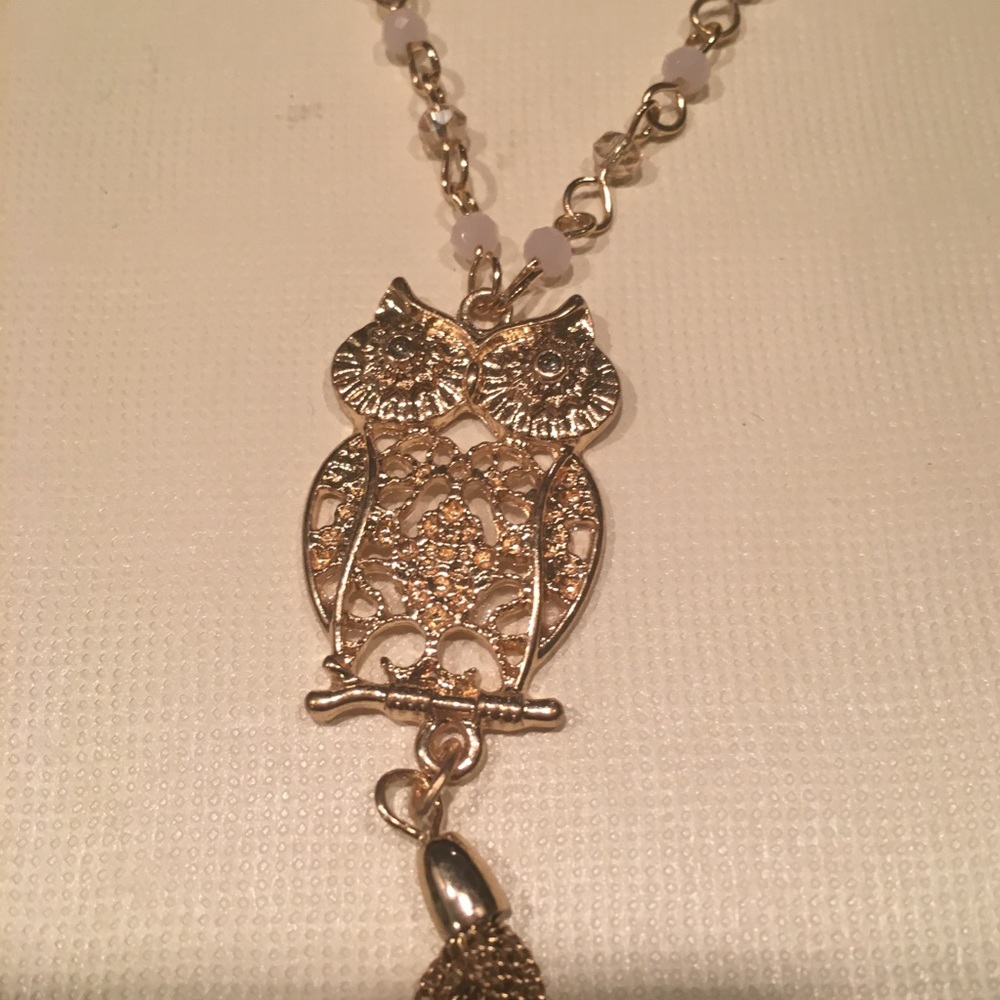 NWT Lauren Conrad Owl Necklace
